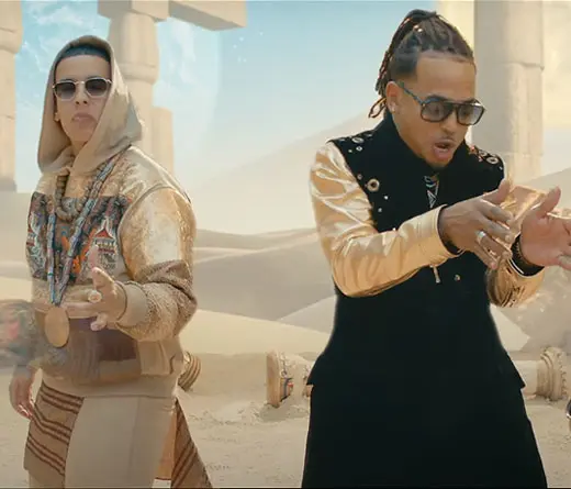 Inspirado en el antiguo Egipto, Ozuna lanza el video de No Se Da Cuenta junto a Daddy Yankee.